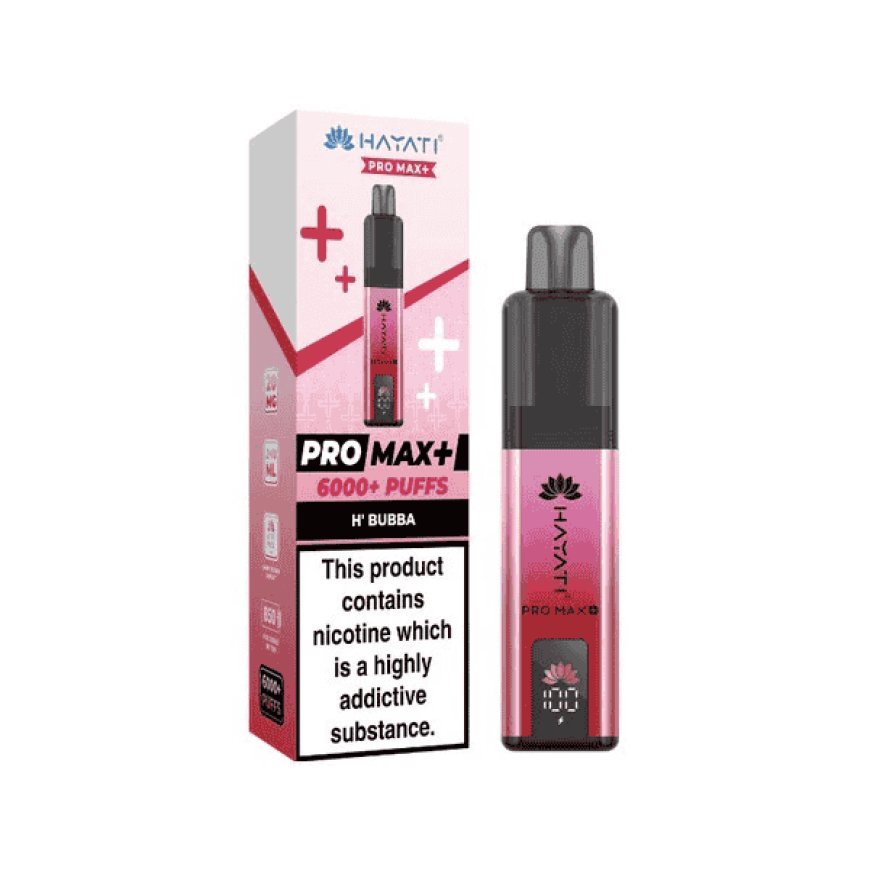 Hayati Pro Max Plus 6000 Box of 5 UK Wholesale