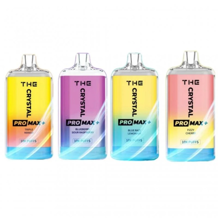 Crystal Pro Max Plus 10000 Box of 10 UK Wholesale
