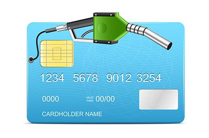 Credit card for fuel